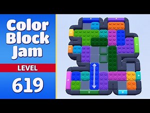 Color Block Jam Level 619 | Every Puzzle Solved! 🎯