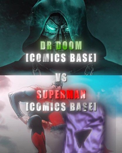 Superman Vs Dr Doom Comic Face-off
