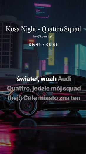 Kosa Night by Quattro Squad: A Musical Experience