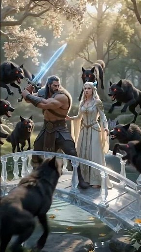 The Dragon Queen Lost Her Memories... But Her Heart Still Remembered Him #werewolfromance #shorts