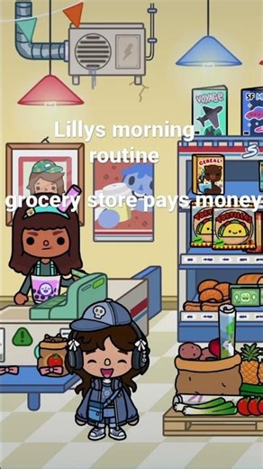 Lillys morning routine