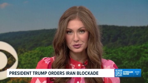 Latest News | President Trump orders blockade at Straight of Hormuz