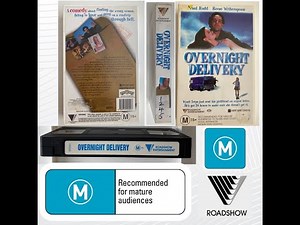 Opening to overnight delivery VHS Australia roadshow ex-rental retail edition 1998