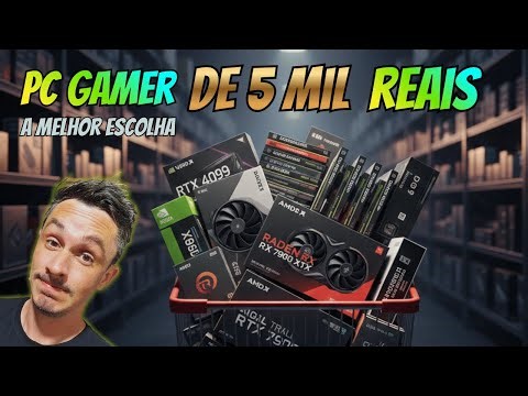 We built a GAMING PC for 5,000 Reais to PLAY games, all by 2026.