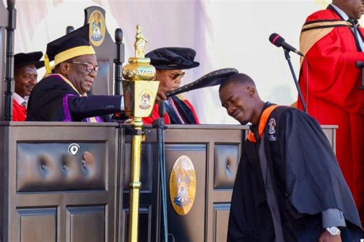 President Mnangagwa Caps 69 Graduates at Gwanda State University Ceremony