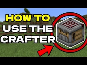 How to Use the CRAFTER in Minecraft ✅ 2025 Easy Guide | What is the Auto Crafter? Craft with Crafter