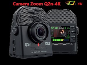 Set Webcam mode Zoom Q2n-4K and Introduction