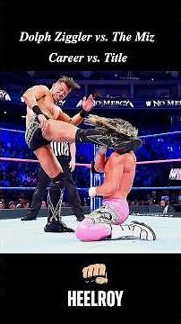 🔥 THE MIZ vs DOLPH ZIGGLER! 😱 CAREER vs TITLE