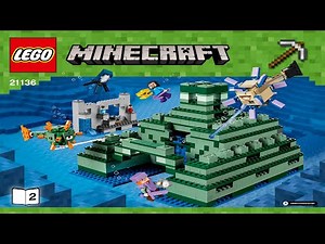 LEGO Instructions - Minecraft - 21136 - The Ocean Monument (Book 2)