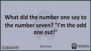 One - Jokes, Puns, Wordplays, and Laughter