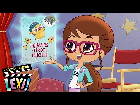 Kiwi's First Flight | Lights, Camera, Lexi! | Disney Junior