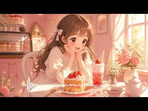 🍓 【Strawberry Cafe BGM】いちごスイーツと甘い午後。🍓｜カフェBGM【著作権フリー】