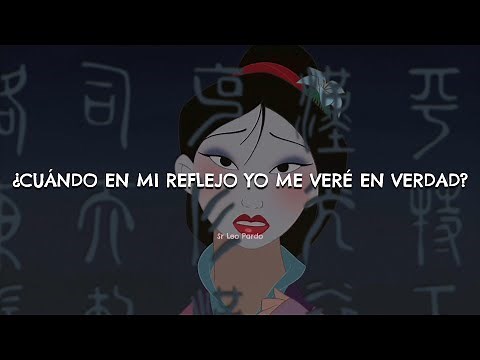 Mulán - Mi Reflejo (Latino) (Letra)