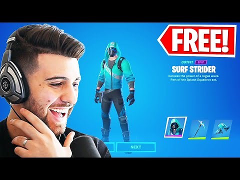 How To Unlock A FREE Fortnite Skin! (Surf Strider Intel Pack!)