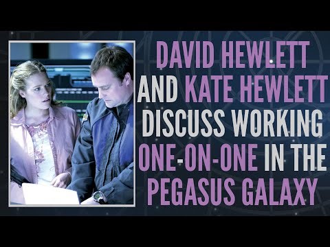 David and Kate Hewlett Share Memories of Working Together in Atlantis (Clip)