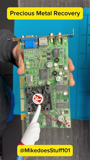 Recycling Valuable Components from Scrap Electronics