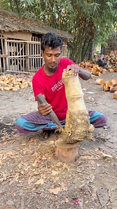 amazing bamboo container making process using bamboo roots. | Amazing collection