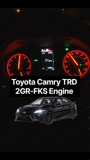 Toyota Camry TRD 2GR-FKS Engine | 3.5L V6 NA | 301 hp | 267 lb-ft #toyota #trd