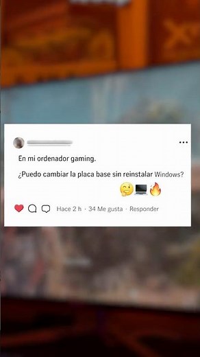 ¿Cómo cambiar la PLACA BASE SIN REINSTALAR Wndows? #pcgaming #msi