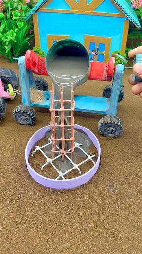 😱 Mini Tractor Hand Pump Water Machine | Amazing DIY Real Working Model 🚜💧 #shorts