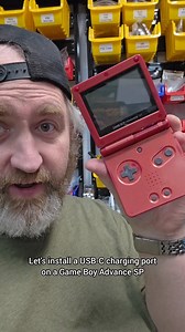 5.5K views · 442 reactions | ⚡️ Game Boy Advance SP — now with USB-C!  We modded this classic with a modern charging port upgrade. No more hunting for old proprietary chargers! ️ DIY kits available soon  Professional install service also offered  dvdgameexchange.com #GameBoyAdvanceSP #GBA #USBCMod #RetroGaming #ConsoleMods #NintendoModding #GameBoyRepair #RetroTech #dvdgameexchange | DVD Game Exchange | Facebook