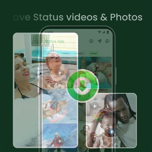 One Tap to Save Any Video Status | Save Status