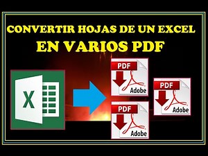 Convert Excel sheets to multiple PDF files
