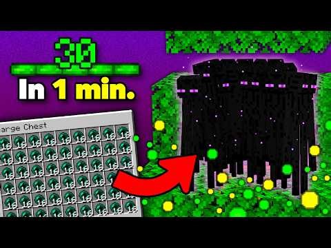 NEW BEST ENDERMAN XP FARM Minecraft 1.21.11 (Java & Bedrock)
