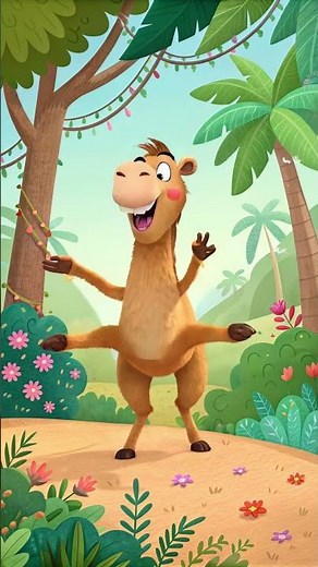 Camel Dance in the Forest | Animal Fun Dance for Kids #forkids #kidstv #forkidsvideos #cameldance