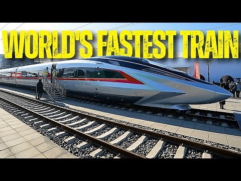 China Unveils the World's Fastest High-Speed Train | 1000 km/h Maglev Breakthrough