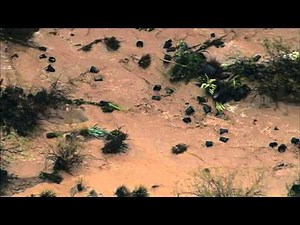 Monsoon storm flooding north of Phoenix