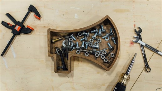 Make custom parts trays for smarter tool organization