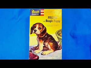 Revell 1958 Friskie The Beagle Puppy Vintage Model Kit Review Unboxing
