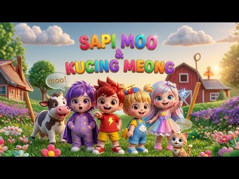 Suara Hewan Sapi & Kucing | Lagu Anak Ceria Tarolandia