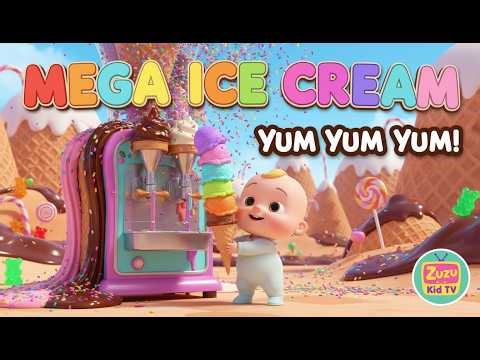 Mega Ice Cream Machine with Zuzu – Sweet Treat Adventure Nursery Rhyme 🍦🎶