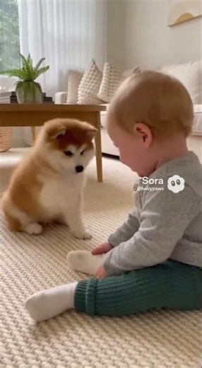 Funny Dog Makes Baby Laugh Nonstop 😂
