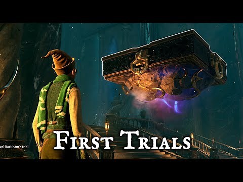 Percival Rackhams First Trial (All Platform Puzzles & Missable Chests) Hogwarts Legacy Walkthrough