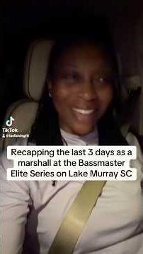 Bassmaster Elite Series on Lake Murray #bassmaster #fishingislife #fishing #ladyangler #lakemurray