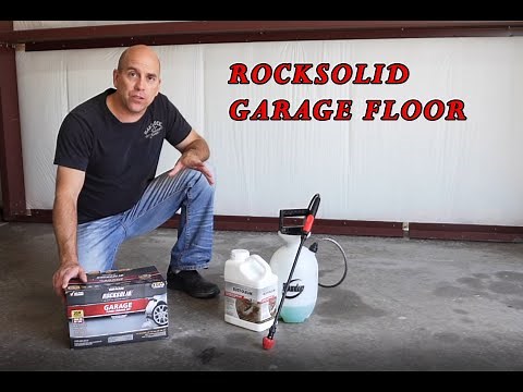 Doing it right for the first time! Rust-Oleum Rock Solid Garage Floor Coating