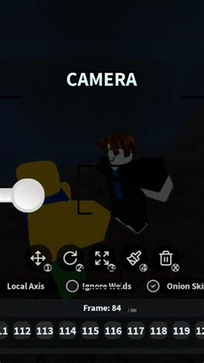 using FPS animation cut scene