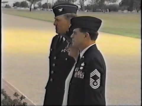U.S. Air Force Basic Training Graduation Lackland San Antonio Texas June 1996