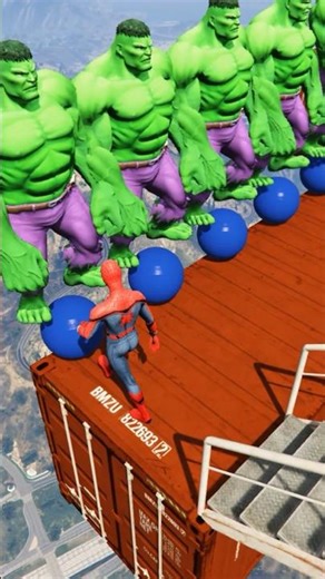 GTA 5 Epic Spider-Man Ragdolls compilation#88 #gta5