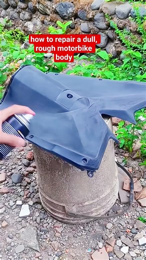 how to paint a rough motorbike body #shortvideo
