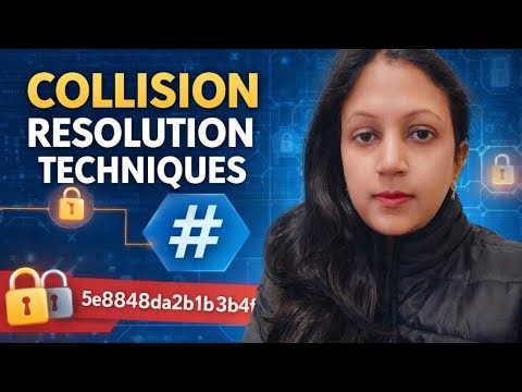 Collision Resolution Techniques in Hashing #CollisionResolution#Hashing#DataStructure#DSA