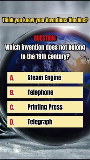 Think you know your inventions timeline