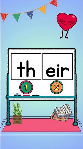 Teaching Heart Word THEIR UFLI Lesson 46 | Fun Sight Word Practice! #heartwords #teachsightwords