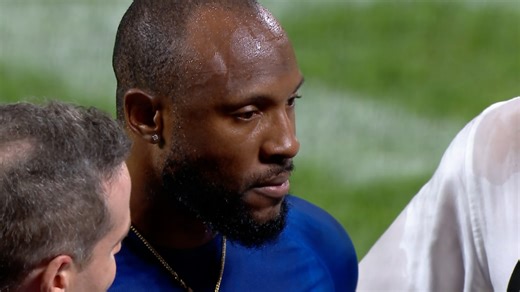 Starling Marte discusses his walk-off single