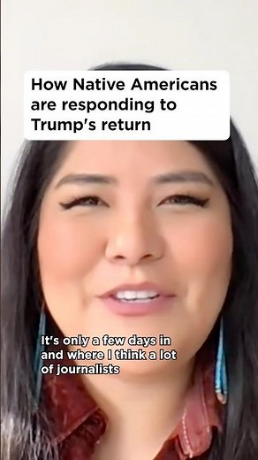 How Native Americans are responding to Trump's return