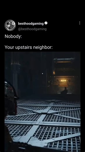 BESTHOODGAMING™ (OFFICIAL PAGE) on Instagram: "Living under loud upstairs neighbors can feel like an endurance test. Every footstep, dropped object, and late-night furniture shuffle turns your ceiling into a constant drum set. Whether it's heavy boots clomping at dawn or mysterious thuds at midnight, their noise becomes your unwanted soundtrack. You try to ignore it, but the endless racket keeps your frustration levels sky-high. You consider solutions—kindly asking them to keep it down, using wh