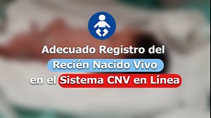 17 reactions | 櫓#CNVEnLínea| ADECUADO REGISTRO DEL RECIÉN NACIDO VIVO EN EL SISTEMA CNV EN LÍNEA La obstetra Sara Gómez del E.S. Cesamica nos muestra el correcto registro del Certificado de Nacido Vivo (CNV) en Línea mediante el Sistema de Hechos Vitales. Este sistema web, cual permite que, en los establecimientos de salud donde se atiendan partos, el recién nacido sea registrado de manera oportuna y segura. #CNVenLínea #NacidoVivo | Diresa Piura | Facebook